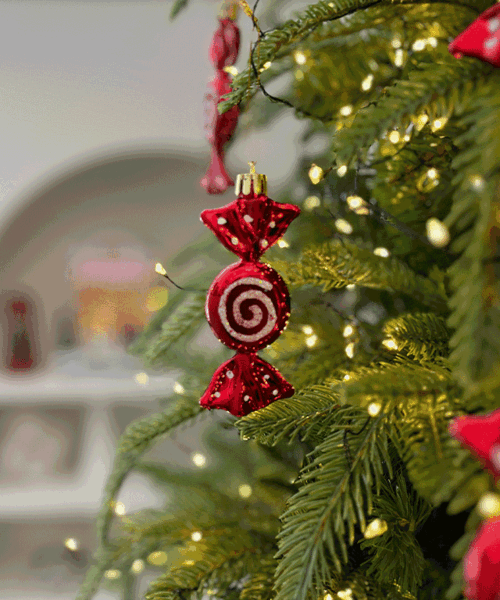 つぶ貝飴オーナメント 6個セット クリスマス 飾り 小物 オブジェ